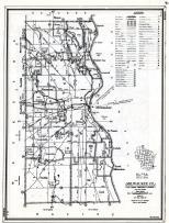 Milwaukee County Map, Wisconsin State Atlas 1959